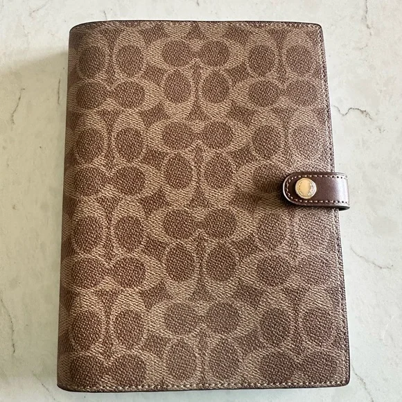 Coach Signature Notebook cover - Picture 1 of 2